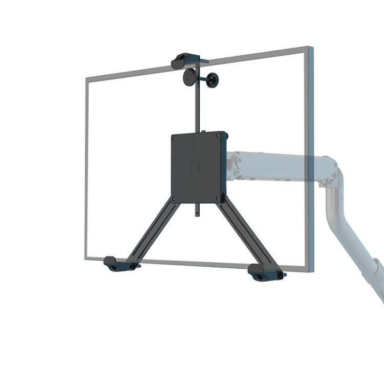 Holeless Monitor Mount for 17-32 Inch Screens Quick Installation and Removal Bracket, Adapter Black Holeless Monitor Mount for 17-32 Inch Screens Quick Installation and Removal Bracket, Adapter Black